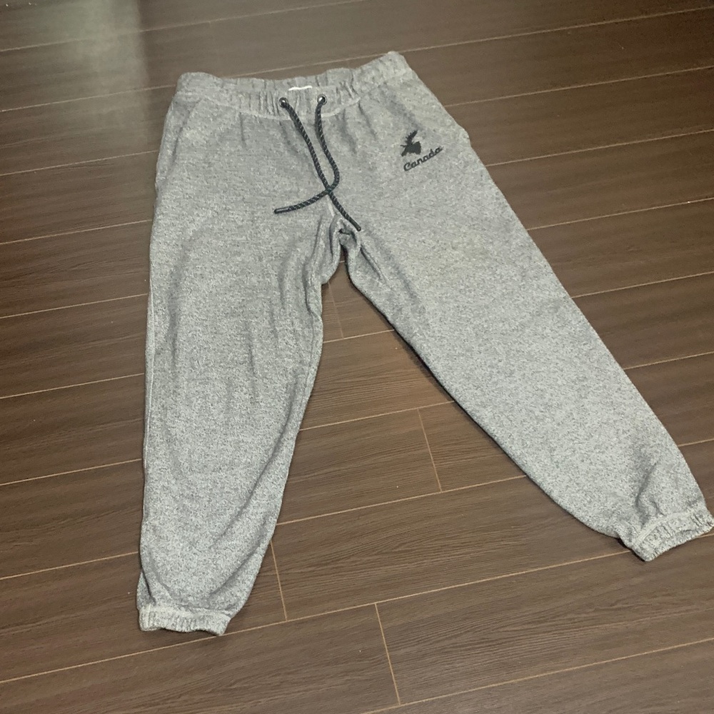 Womens Gray Sweatpants - Picture 2 of 8
